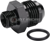 AN10 10AN Male Flare to AN6 6AN Male ORB Straight Adapter Fitting with O-Ring