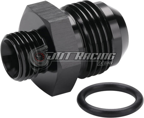 AN10 10AN Male Flare to AN6 6AN Male ORB Straight Adapter Fitting with O-Ring