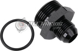 AN10 10AN Male Flare to AN16 16AN Male ORB Straight Adapter Fitting with O-Ring