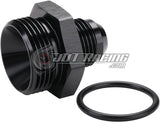 AN10 10AN Male Flare to AN16 16AN Male ORB Straight Adapter Fitting with O-Ring