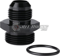 AN12 12AN Male Flare to AN16 16AN Male ORB Straight Adapter Fitting with O-Ring
