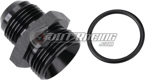 AN12 12AN Male Flare to AN16 16AN Male ORB Straight Adapter Fitting with O-Ring