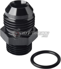 AN16 16AN Male Flare to AN12 12AN Male ORB Straight Adapter Fitting with O-Ring