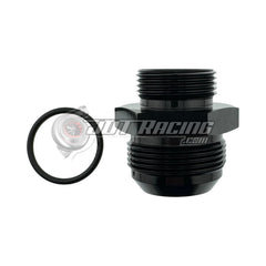 AN20 20AN Male Flare to AN16 16AN Male ORB Straight Adapter Fitting with O-Ring