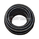 JDT Racing AN20 20AN Black/Blue Nylon Braided Stainless Steel Hose High Quality 20ft Length