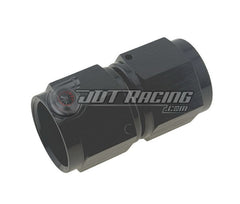 JDT Racing 10AN to AN10 Straight Female to Female Swivel Coupler Union Fitting Black CNC
