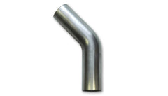 Vibrant 1.75in O.D. T304 SS 45 deg Mandrel Bend 6in x 6in leg lengths (1.75in Centerline Radius)