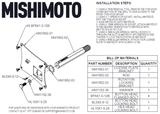 Mishimoto 2023+ Nissan Z License Plate Relocation Kit