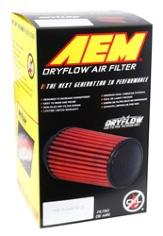 AEM Dryflow Air Filter 3.25in X 7in Dryflow