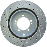 StopTech Select Sport Drilled & Slotted Rotor - Front Right