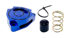 Torque Solution Blow Off BOV Sound Plate (Blue) 11+ Hyundai Veloster Turbo