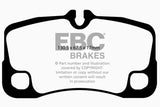 EBC 09-12 Porsche 911 (997) (Cast Iron Rotor only) 3.6 Carrera 2 Redstuff Rear Brake Pads