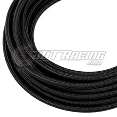 AN16 16AN Black Nylon Braided Stainless Steel Hose HIGH QUALITY 10FT Feet Section