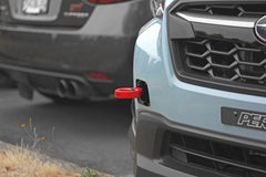 PERRIN 22-25 Subaru WRX / 18-23 Crosstrek / 20-25 OBXT / 17-23 Impreza Tow Hook Kit (Front) - Red