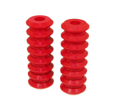 Prothane Universal Coil Spring Inserts - 10.5in High - Red