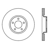 StopTech Power Slot 07-09 Mazdaspeed3 Slotted Left Front Rotor