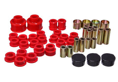 Energy Suspension 05-09 Subaru Legacy Rear Control Arm Bushing Set - Red