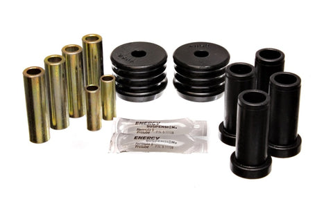 Energy Suspension 64-75 BMW 2002 Black Rear Control Arm Bushing Set