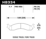 Hawk LTS Street Brake Pads