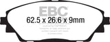 EBC 14+ Mazda 3 2.0 (Japan Build) Yellowstuff Front Brake Pads