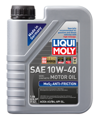 LIQUI MOLY 1L MoS2 Anti-Friction Motor Oil 10W40