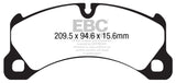 EBC 10+ Porsche Cayenne 3.6 Yellowstuff Front Brake Pads