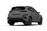 Rally Armor 22-23 Hyundai Kona N-Line Black UR Mud Flap w/Red Logo