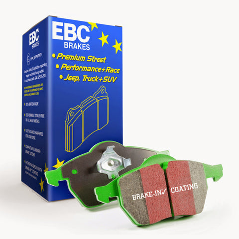 EBC 12+ Ford Focus 2.0 Turbo ST Greenstuff Front Brake Pads