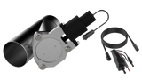 QTP 3.5in Bolt-On QTEC Electric Cutout Valve - Single