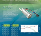 Walbro F90000267 450lph Fuel Pump & 400-1168 Installation Kit E85 Compatible *Universal*