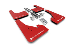 Rally Armor 18-22 Toyota Corolla Hatchback Red UR Mud Flap w/ White Logo