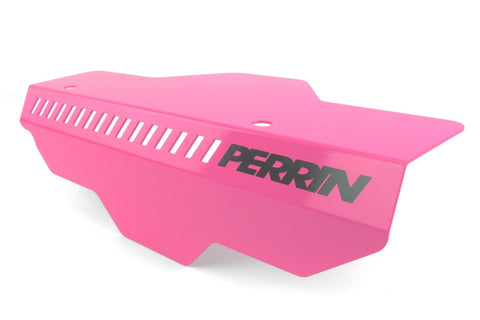 Perrin Subaru Pulley Cover (For EJ Engines) - Hyper Pink