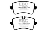 EBC 11 Audi A6 2.0 Turbo Yellowstuff Rear Brake Pads