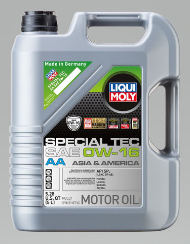 LIQUI MOLY 5L Special Tec AA Motor Oil SAE 0W16