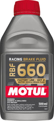 Motul 1/2L Brake Fluid RBF 660 - Racing DOT 4