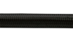 Vibrant -8 AN Black Nylon Braided Flex Hose (5 foot roll)