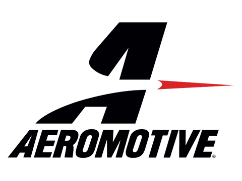 Aeromotive In-Line Filter - AN-08 size Male - 10 Micron Microglass Element - Bright-Dip Black
