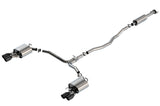 Borla 18-20 Toyota Camry XSE 3.5in Tip Dual Split Rear Exit Cat Back S-Type Exhaust Black Chrome