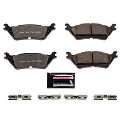 Power Stop 12-19 Ford F-150 Rear Z36 Truck & Tow Brake Pads w/Hardware