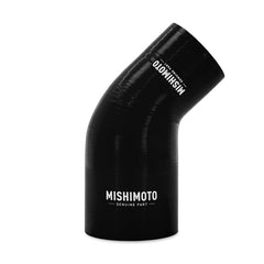 Mishimoto 2.5in to 3in 45 Degree Silicone Coupler - Black