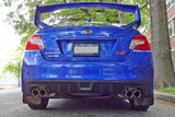 Rally Armor 15-21 Subaru WRX/STI Black UR Mud Flap w/Grey Logo