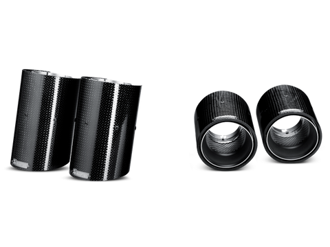 Akrapovic 07-13 BMW M3 (E90/E92/E93) Tail Pipe Set (Carbon)