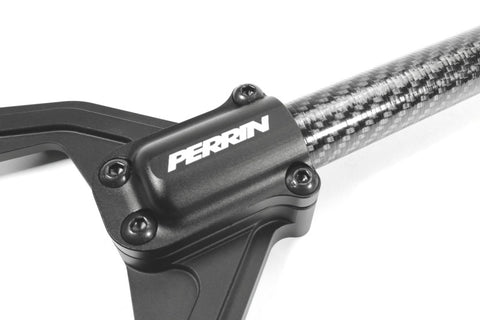 Perrin 22-23 Subaru WRX Rear Shock Tower Brace - Carbon Fiber