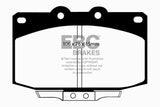EBC 86-89 Mazda RX7 2.4 (1.3 Rotary)(Vented Rear Rotors) Yellowstuff Front Brake Pads