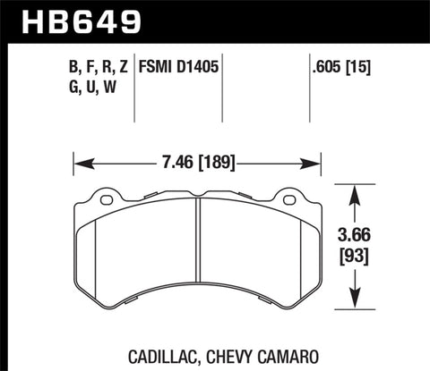 Hawk HPS Street Brake Pads