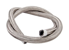 Torque Solution Stainless Steel Braided Rubber Hose -10AN 2ft (0.56in ID)