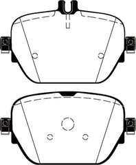 EBC 2019+ Mercedes-Benz CLS53 AMG (C257) 3.0L Turbo Redstuff Rear Brake Pads