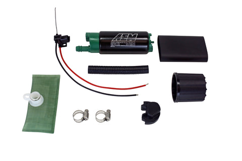 AEM 50-1200 Gas E85 340LPH Fuel Pump & Install Kit for Ford Probe 1993-1997