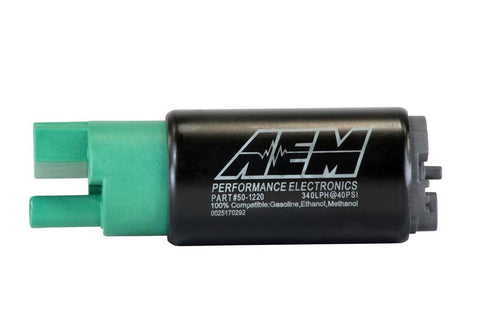 AEM 50-1220 340LPH 65mm Fuel Pump Kit w/o Mounting Hooks - Ethanol E85 Compatible