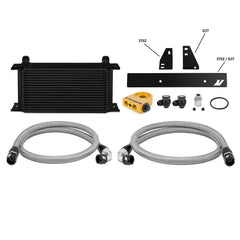 Mishimoto Nissan 370Z/ Infiniti G37 (Coupe only) Thermostatic Oil Cooler Kit, Bl